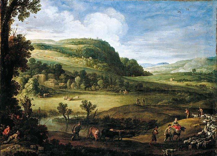 Paul Bril An Extensive Landscape